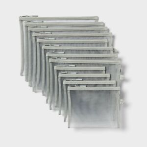 up&up - Bulk Multipack of Mesh Pouches Gray - up&up Gray